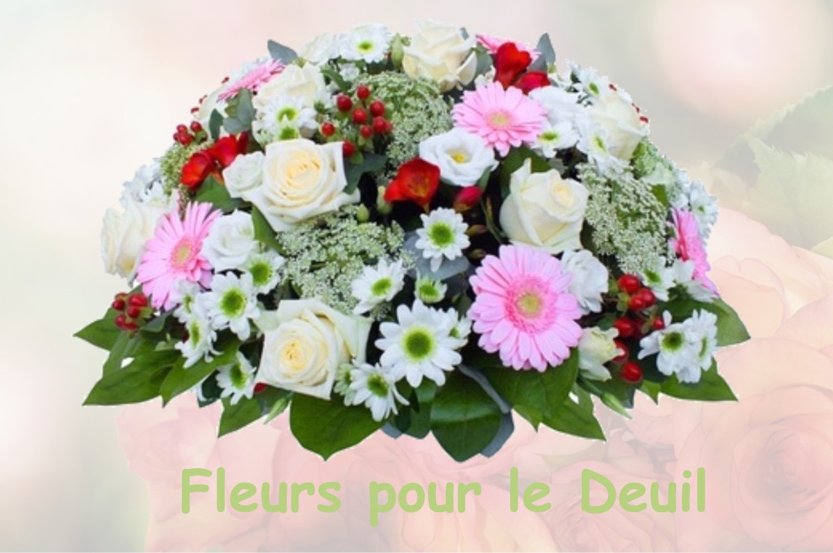 fleurs deuil ESTREUX